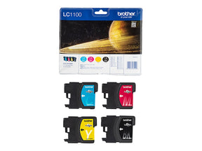 Brother LC1100 Value Pack - 4er-Pack - Schwarz, Gelb, Cyan, Magenta