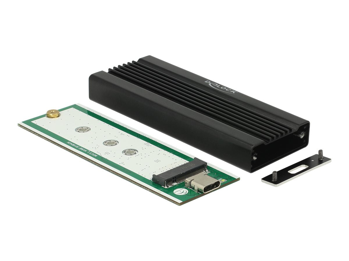 Delock Speichergehäuse - M.2 Card - USB 3.1 (Gen 2)