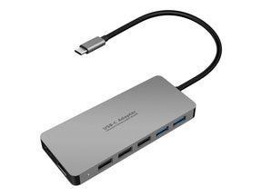 Exsys EX-1221HM - Dockingstation - USB-C 3.1