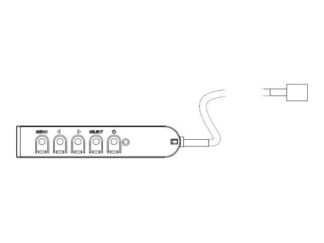 Elo Touch Solutions Elo OSD REMOTE - Fernbedienung - Kabel - für Elo 1093