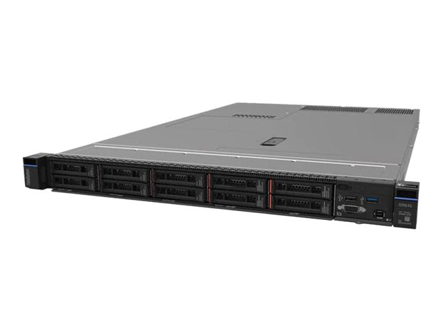 Lenovo ThinkSystem SR645 7D2X - Server - Rack-Montage - 1U - zweiweg - 1 x EPYC 7303 / 2.4 GHz - RAM 32 GB - SAS - Hot-Swap 6.4 cm (2.5")