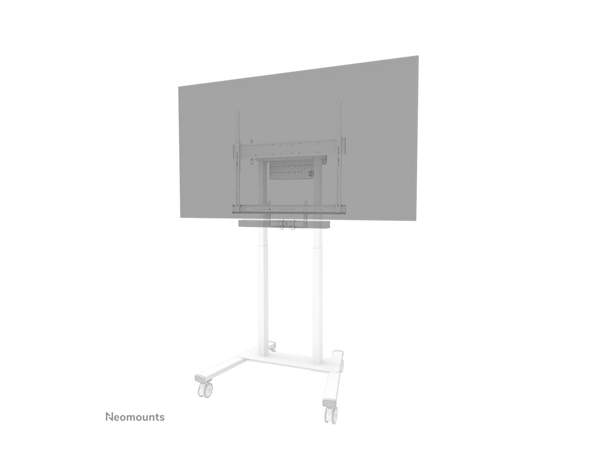 Neomounts Befestigungskit (Montageklammer) - für Video-Leiste - universal - Stahl - weiß - Bildschirmgröße: 109.2-279.4 cm (43"-110")