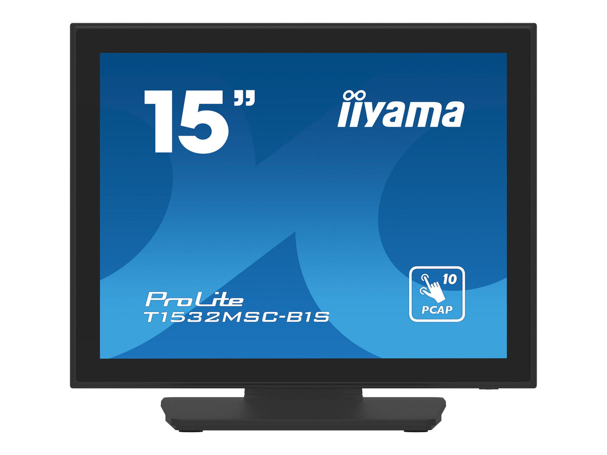 Iiyama ProLite T1532MSC-B1S - LCD-Monitor - 38 cm (15")