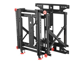 Peerless SmartMount Supreme Full Service Video Wall Mount with Quick Release - Klammer - für Videoleinwand - Schwarz - Bildschirmgröße: 116.8-152.4 cm (46"-60")