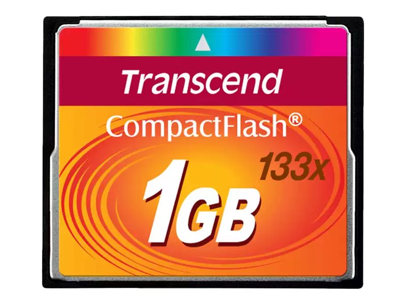 Transcend Flash-Speicherkarte - 1 GB - 133x