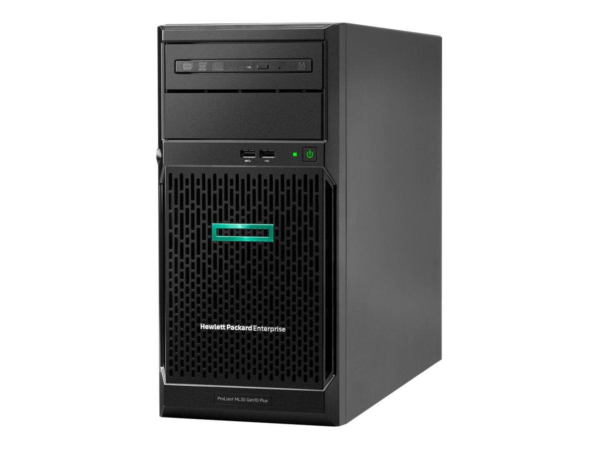 HPE ProLiant ML30 Gen10 Plus Performance - Server - Tower - 4U - 1-Weg - 1 x Xeon E-2314 / 2.8 GHz - RAM 16 GB - SATA/SAS - Hot-Swap 6.4 cm (2.5")