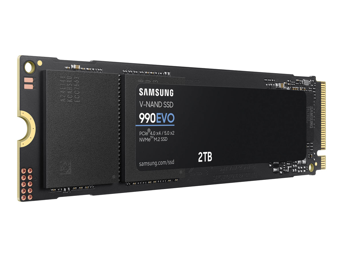 Samsung 990 EVO MZ-V9E2T0BW - SSD - verschlüsselt - 2 TB - intern - M.2 2280 - PCI Express 5.0 x4 (NVMe)