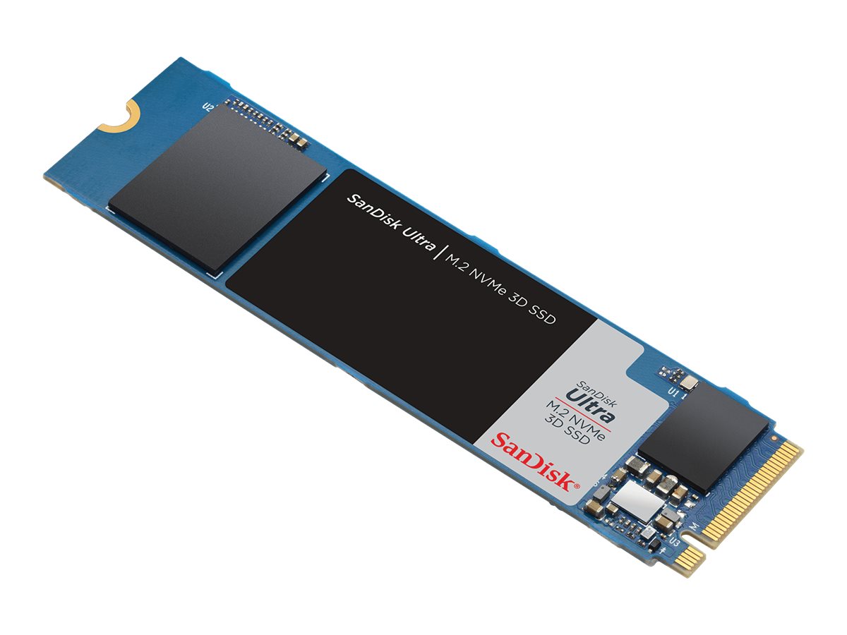 SanDisk Ultra 3D - SSD - 2 TB - intern - M.2 2280 - PCIe 3.0 x4 (NVMe)