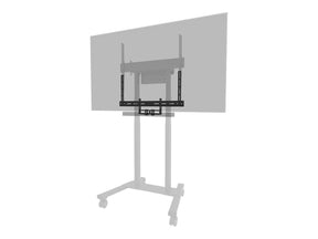 Neomounts Befestigungskit (Montageklammer) - für Video-Leiste - universal - Stahl - Schwarz - Bildschirmgröße: 109.2-279.4 cm (43"-110")