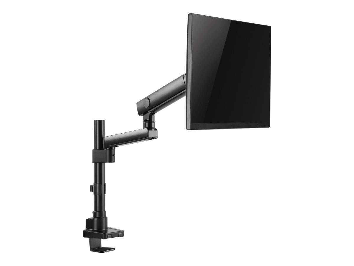 V7 Professional Touch Adjust DMPRO2TA-3E - Befestigungskit - einstellbarer Arm - für Monitor - Kunststoff, Aluminium, Stahl - Schwarz - Bildschirmgröße: 43.2-81.3 cm (17"-32")