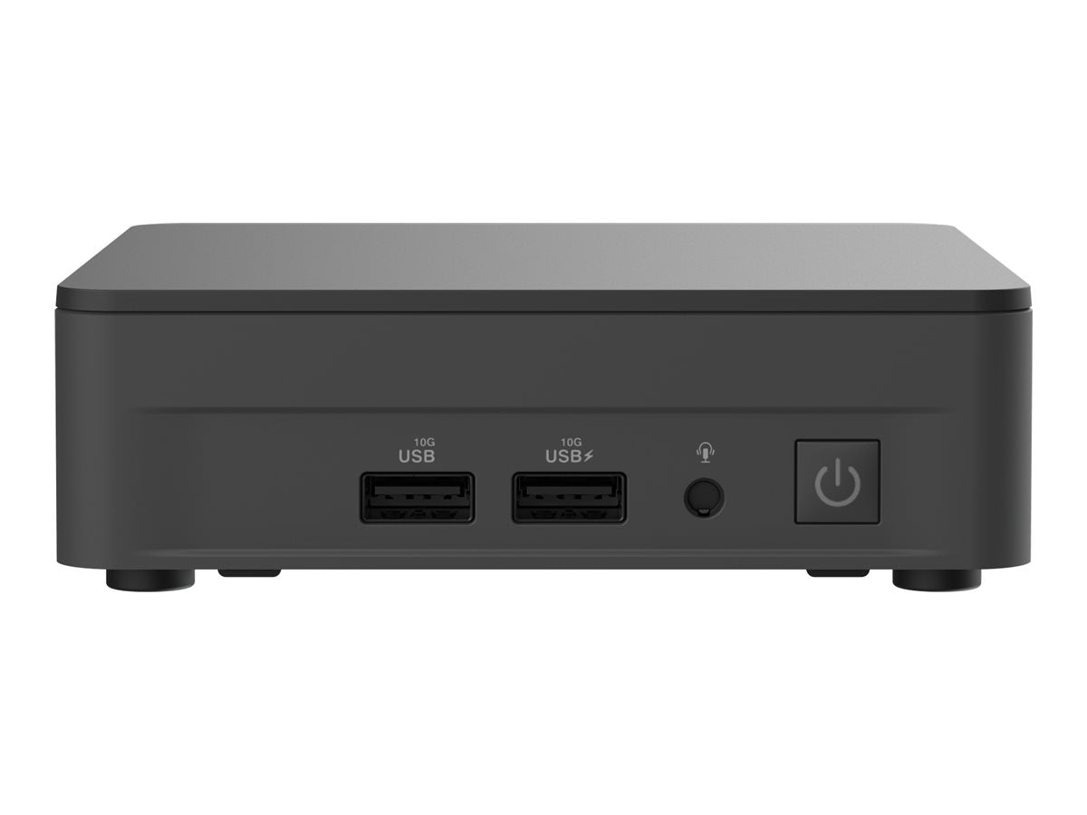 ASUS NUC 13 PRO RNUC13ANKI300002I - Barebone - Mini-PC - 1 x Core i3 i3-1315U / 1.2 GHz - RAM 0 GB - UHD Graphics - 1GbE, 2.5GbE, Bluetooth 5.2, 802.11ax (Wi-Fi 6E)