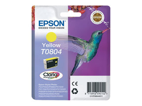 Epson T0804 - 7.4 ml - Gelb - original - Blisterverpackung