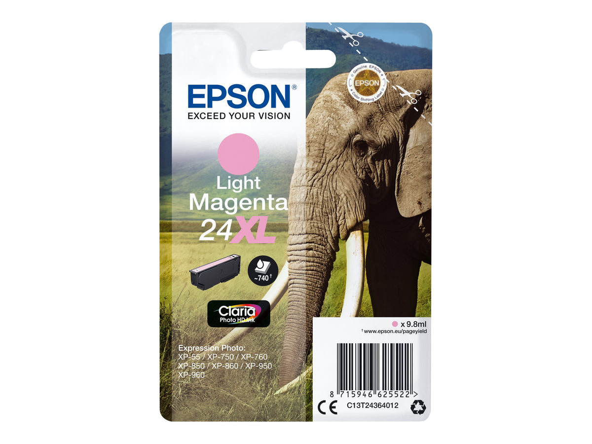 Epson 24XL - 9.8 ml - XL - hellmagentafarben