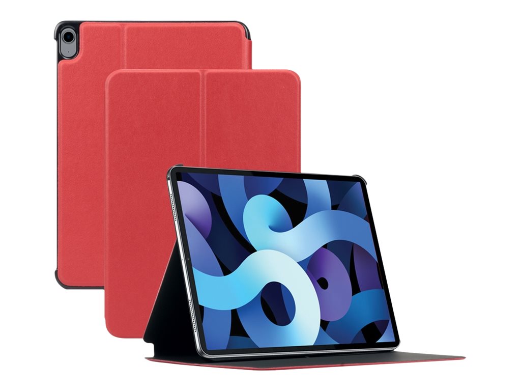 Mobilis Origine - Flip-Hülle für Tablet - Kunstleder - Rot - 10.9" - für Apple 10.9-inch iPad Air (4. Generation)