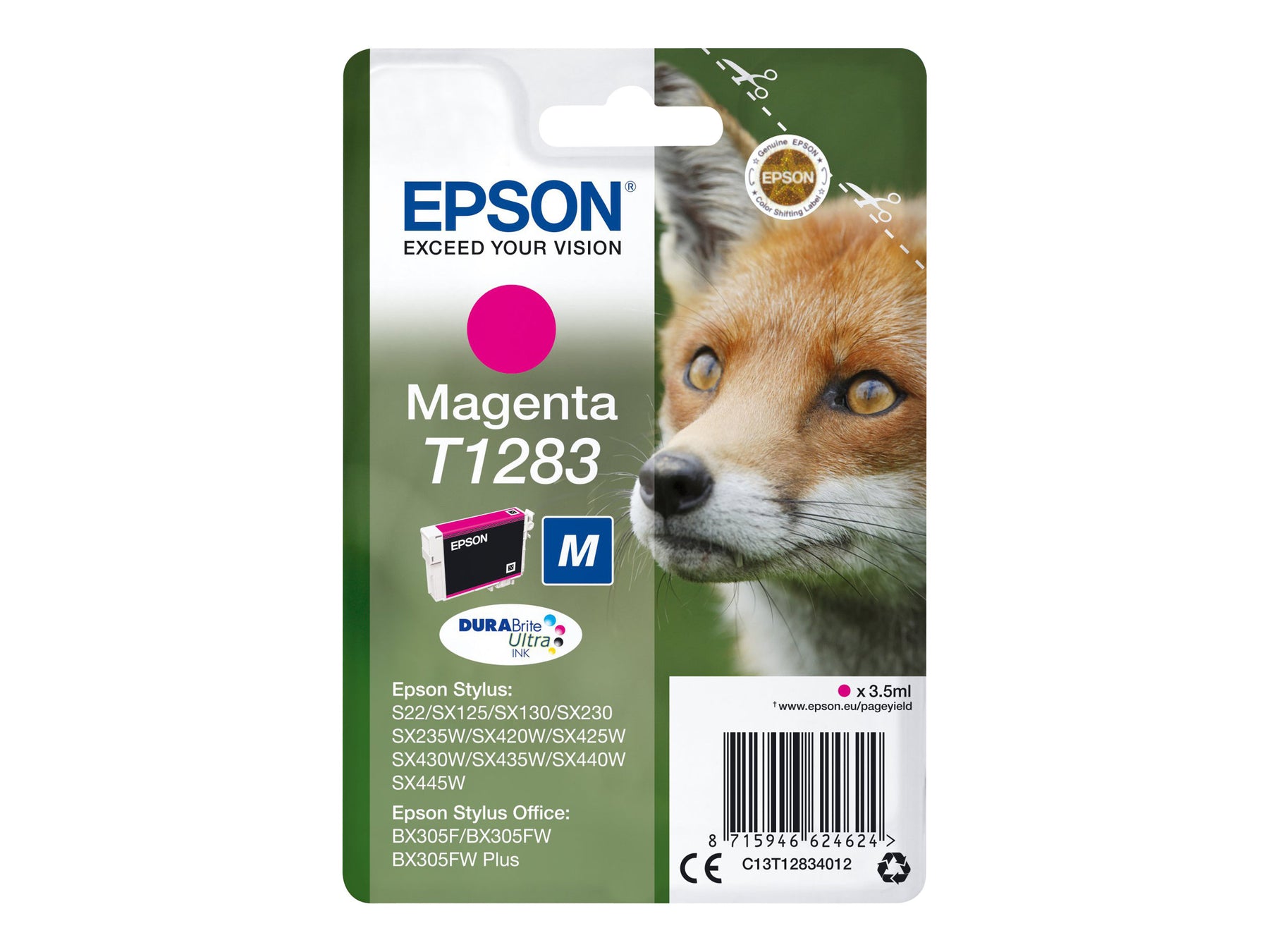 Epson T1283 - 3.5 ml - Größe M - Magenta - Original