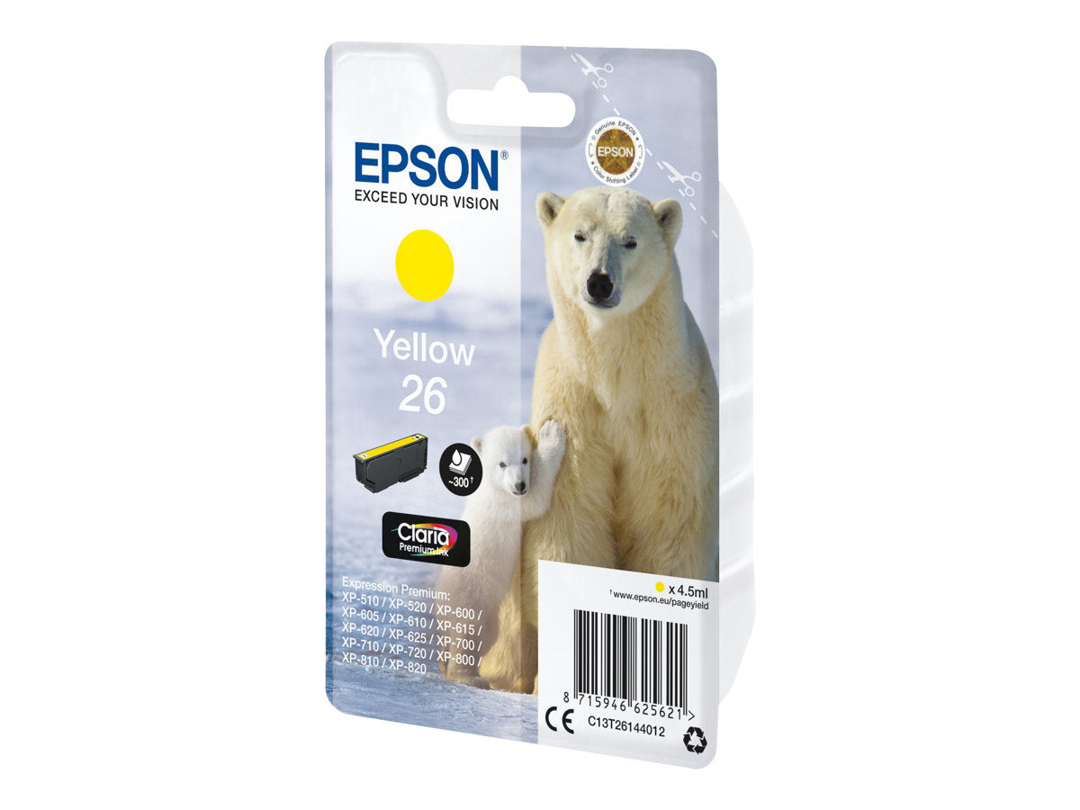 Epson 26 - 4.5 ml - Gelb - Original - Blisterverpackung