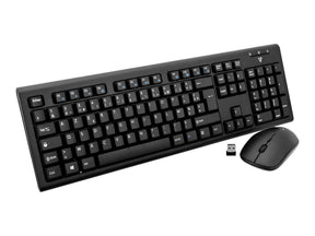 V7 CKW200FR - Tastatur-und-Maus-Set - kabellos