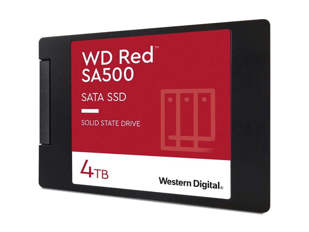 WD Red SA500 WDS400T2R0A - SSD - 4 TB - intern - 2.5" (6.4 cm)