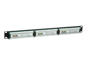 VALUE Patch Panel - CAT 5e - UTP - RJ-45 X 24 - Schwarz - 48.3 cm (19")