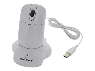 Seal Shield Silver Storm Waterproof Encrypted - Maus - optisch - 3 Tasten - kabellos - 2.4 GHz - kabelloser Empfänger (USB)