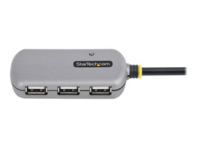 StarTech.com USB Extender Hub, 24m USB 2.0 Extension Cable with 4-Port USB Hub, Active/Bus Powered USB Repeater Cable, Optional 10W Power Supply Included - USB-A Hub w/ ESD Protection (U02442-USB-EXTENDER)