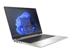 HP Elite x360 830 G9 Notebook - Wolf Pro Security - Flip-Design - Intel Core i5 1235U / 1.3 GHz - Win 11 Pro - Intel Iris Xe Grafikkarte - 8 GB RAM - 256 GB SSD NVMe, HP Value - 33.8 cm (13.3")