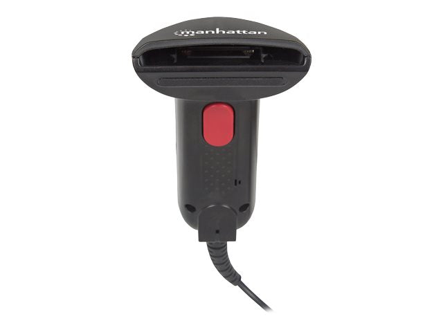 Manhattan Contact CCD Handheld Barcode Scanner, USB, 60mm Scan Width, Cable 152cm, Max Ambient Light 5,000 lux (sunlight)