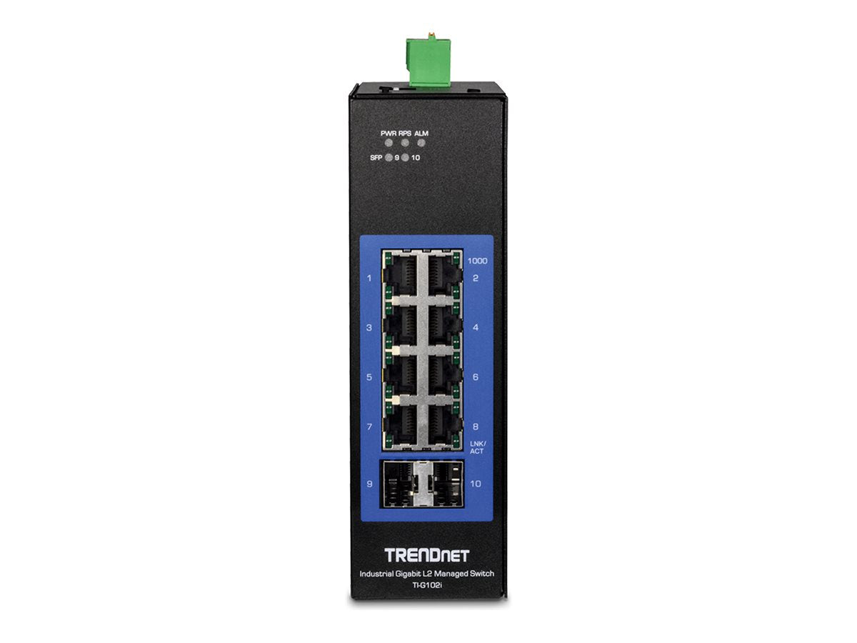 TRENDnet TI-G102i - Industrial - Switch - managed