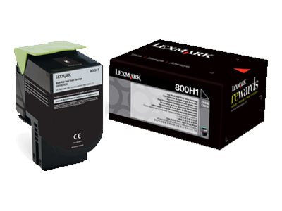 Lexmark 800H1 - Hohe Ergiebigkeit - Schwarz - Original