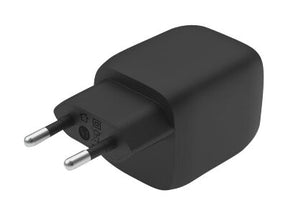 Belkin BoostCharge Pro - Netzteil - PPS- und GaN-Technologie - 45 Watt - 3 A - Fast Charge, PD 3.0 - 2 Ausgabeanschlussstellen (2 x USB-C)