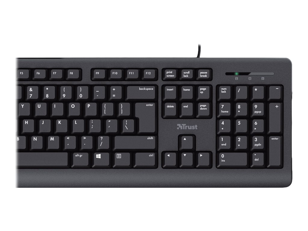 Trust TK-150 - Tastatur - USB - QWERTZ - Deutsch