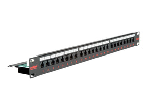 ROLINE Patch Panel - CAT 6 - UTP - Schwarz - 48.3 cm (19")