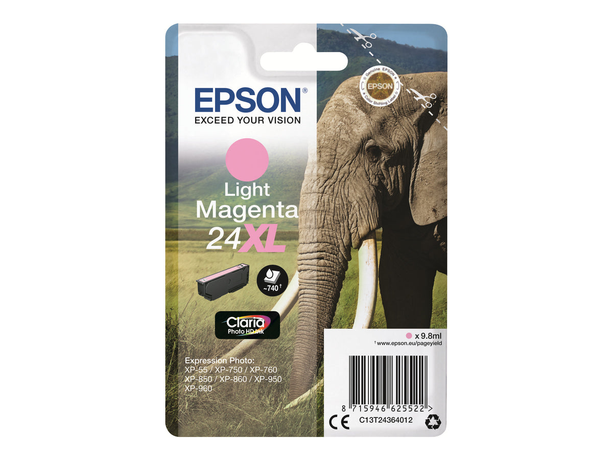 Epson 24XL - 9.8 ml - XL - hellmagentafarben