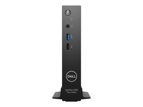 Dell OptiPlex 3000 Thin Client - Thin Client - DTS - 1 x Celeron N5105 / 2 GHz - RAM 8 GB - Flash - eMMC 64 GB - UHD Graphics - 1GbE, 802.11ax (Wi-Fi 6E)