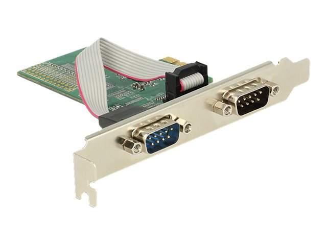 Delock PCI Express Card > 2 x Serial RS-232 - Serieller Adapter