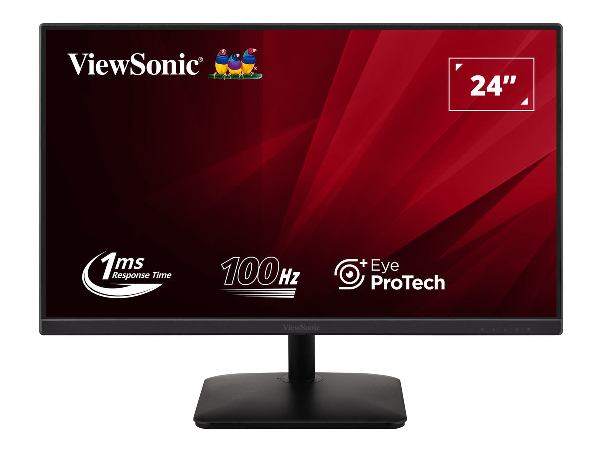 ViewSonic VA2408-MHDB - LED-Monitor - 61 cm (24")