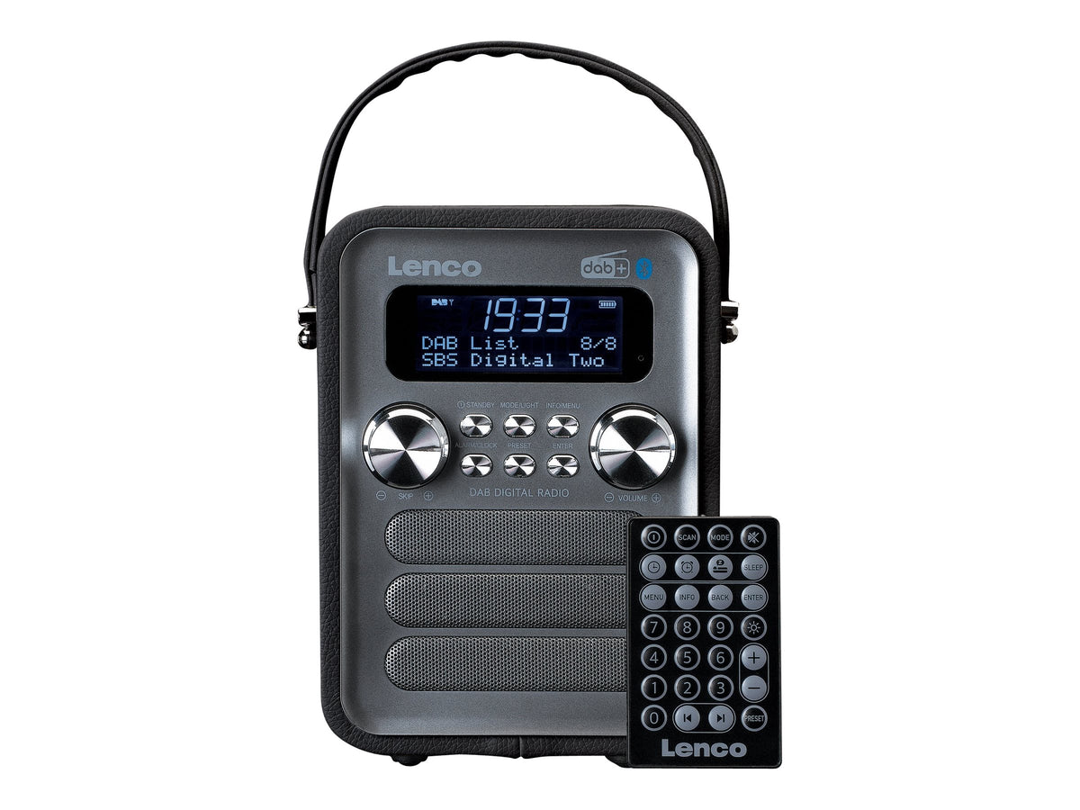 Lenco PDR-051 - Tragbares DAB-Radio - 4 Watt