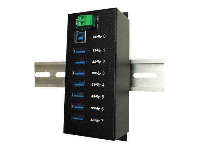 Exsys Ex 1187HMVS - Hub - 7 x SuperSpeed USB 3.0