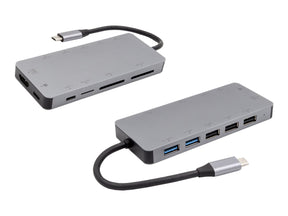 Exsys EX-1221HM - Dockingstation - USB-C 3.1