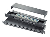 ROLINE Patch Panel - CAT 5e - Schwarz - 1U - 48.3 cm (19")