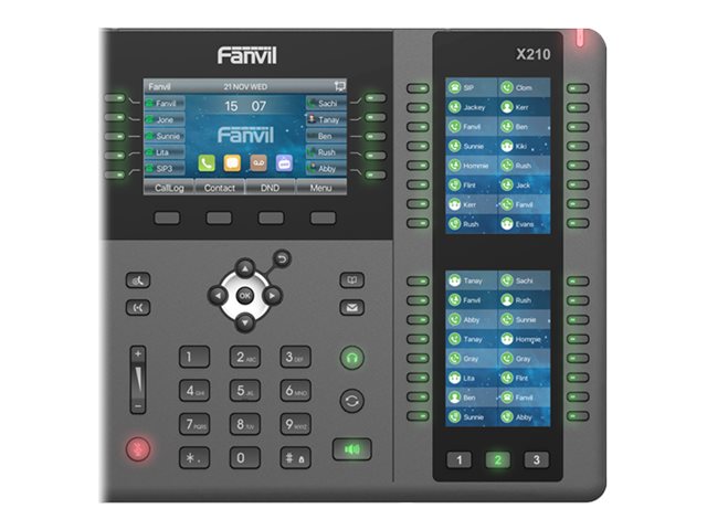 Fanvil X210 - IP-Videotelefon mit Rufnummernanzeige