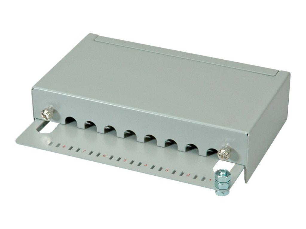 ROLINE Patch Panel - CAT 5e - Hellgrau - 8