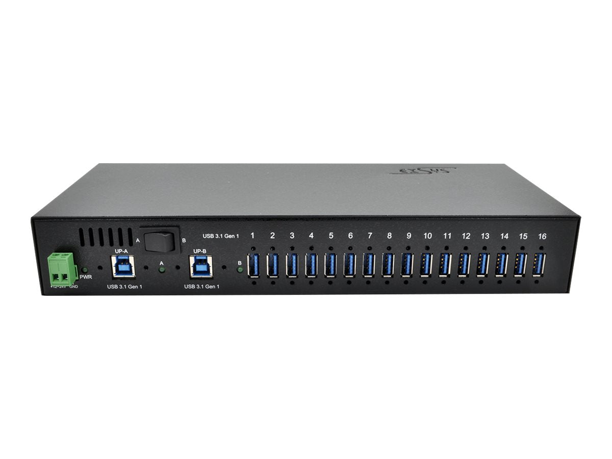 Exsys EX-1116HMVS - Hub - 16 x USB 3.1 Gen 1