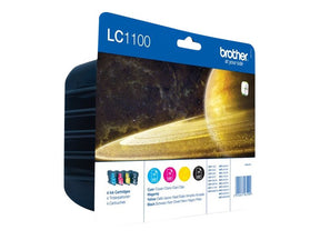 Brother LC1100 Value Pack - 4er-Pack - Schwarz, Gelb, Cyan, Magenta