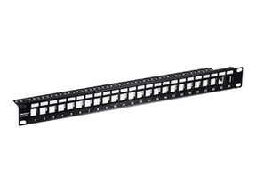 TRENDnet TC-KP24S - Patchpanel (Blindblech) - Rack montierbar - 1U - 48.3 cm (19")