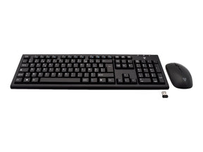 V7 CKW200FR - Tastatur-und-Maus-Set - kabellos