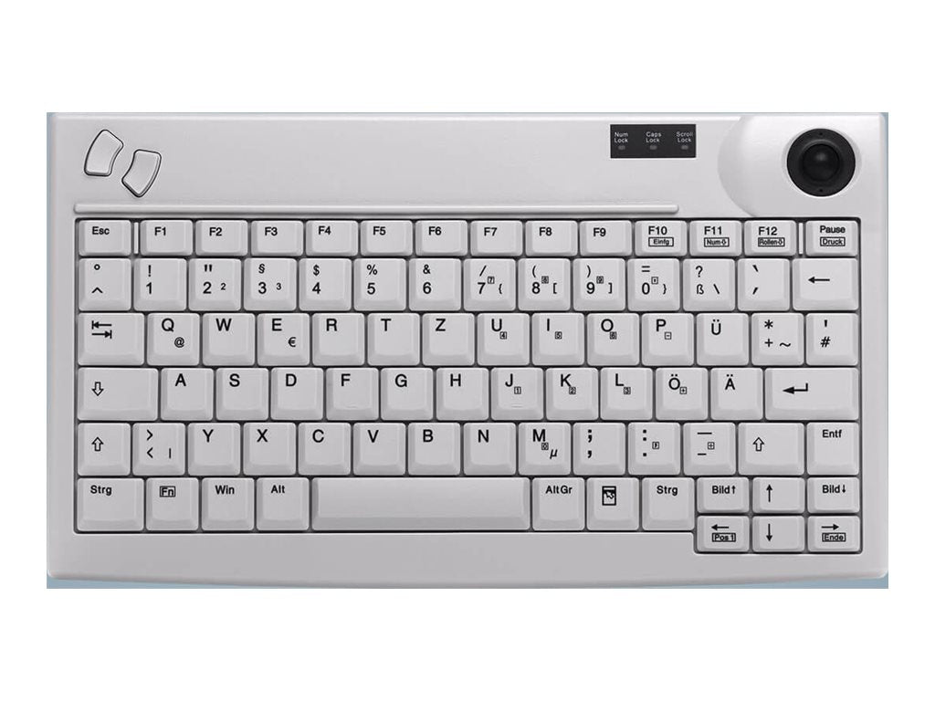 Cherry Active Key AK-440-TU - Tastatur - mit Trackball