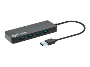 Manhattan USB-A Dock/Hub, Ports (x7): USB-A (x7)