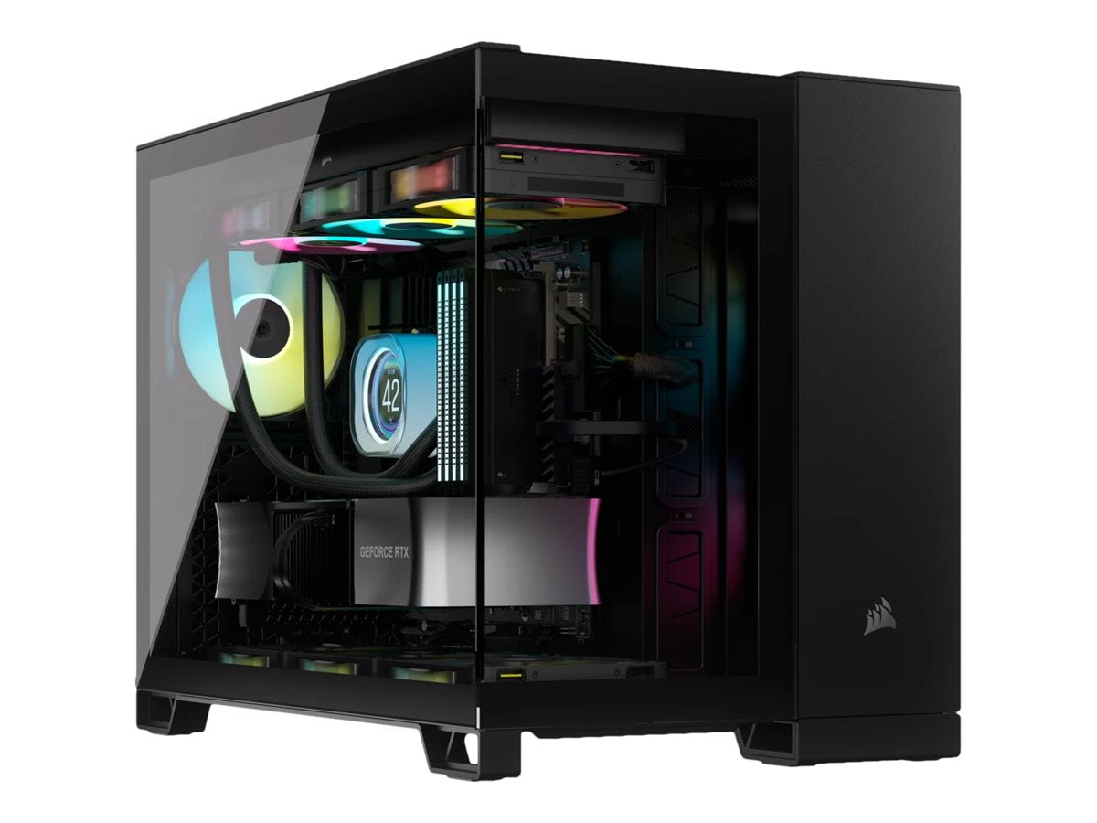 Corsair iCUE LINK 2500X RGB - Mid tower - micro ATX - Seitenteil mit Fenster (gehärtetes Glas)