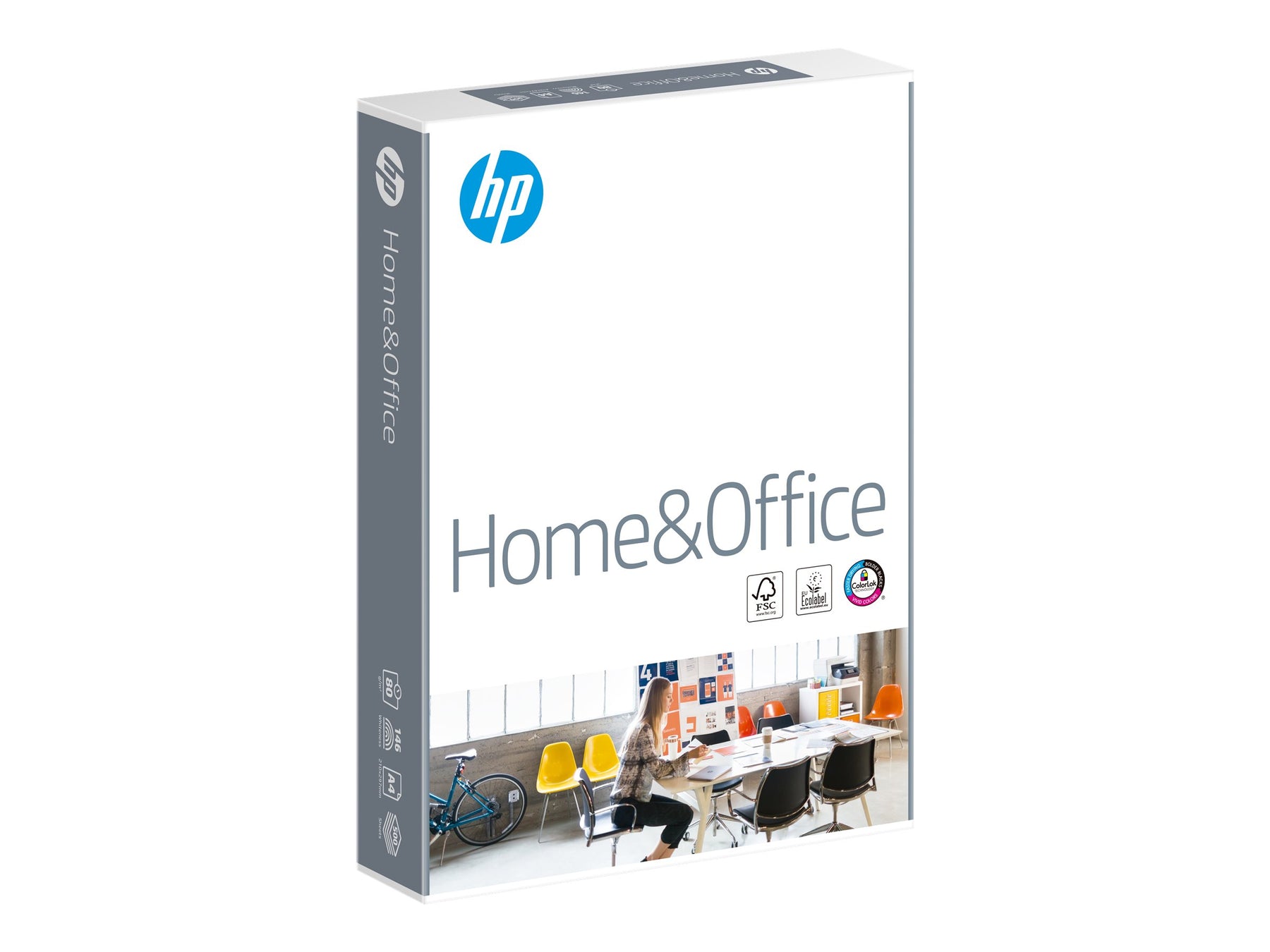 HP Home & Office Paper - A4 (210 x 297 mm) - 80 g/m²